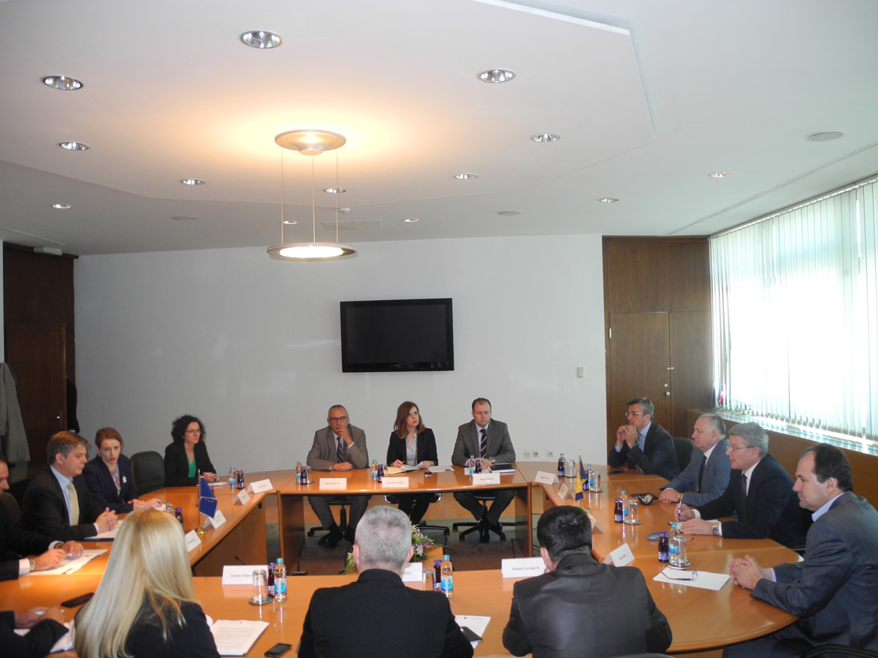 Members of the Collegium of both Houses of the Parliamentary Assembly of Bosnia and Herzegovina spoke with the Head of the EU Delegation and EU Special Representative in Bosnia and Herzegovina 